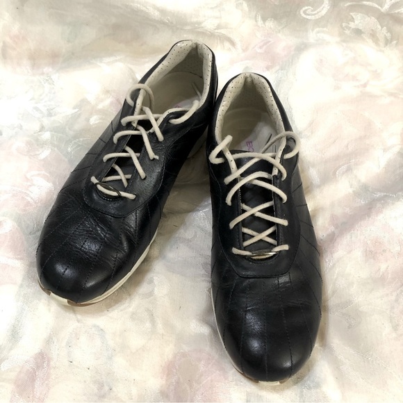 FJ Footjoy emBODY Navy Blue Soft Spike Golf Shoes 8.5 - Picture 1 of 10